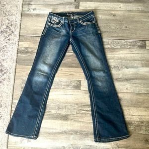 These are my boot cut pants they got to small for me, there really comfortable.